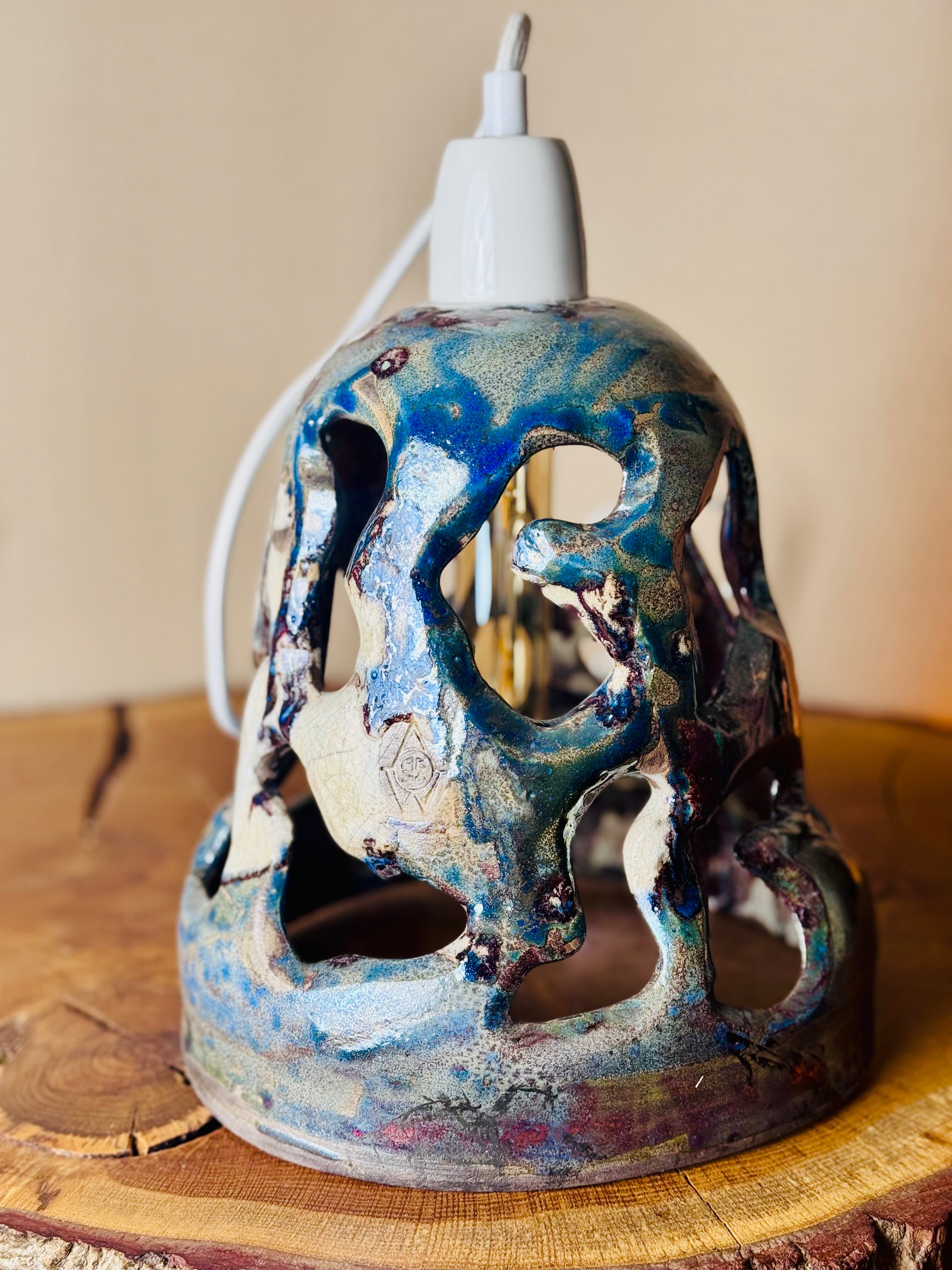 Lampa ażurowa wisząca