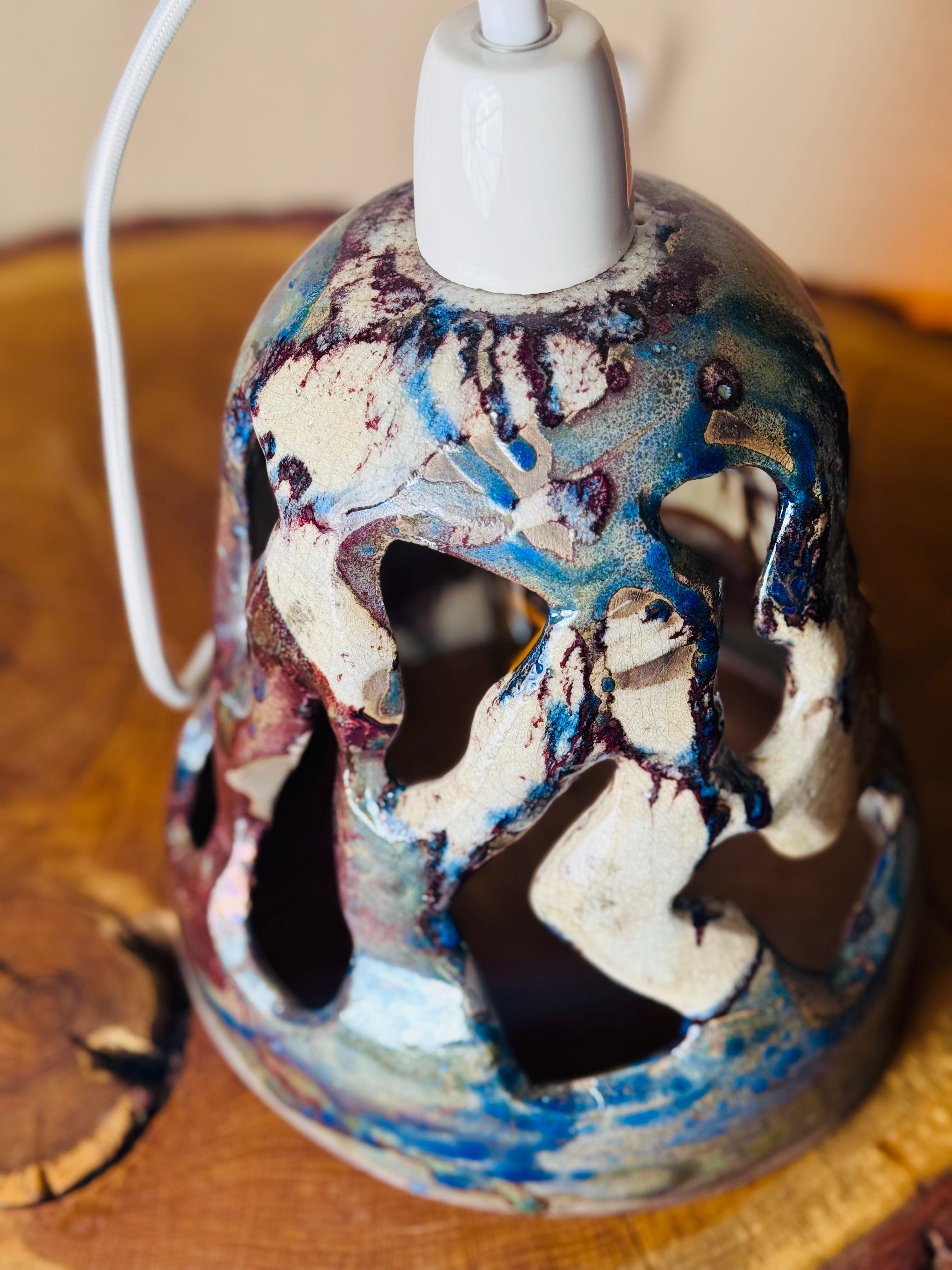 Lampa ażurowa wisząca