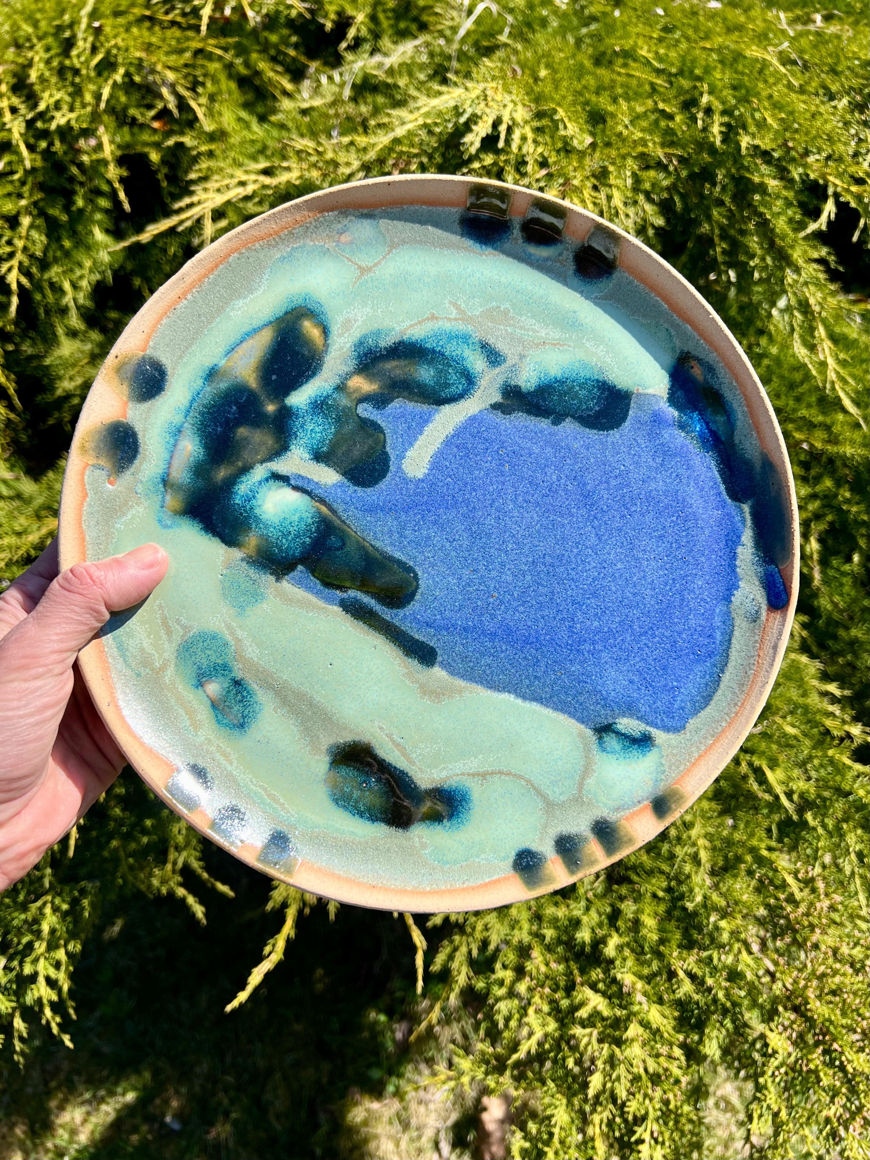 KOLORY PRZYRODY talerz obiadowy