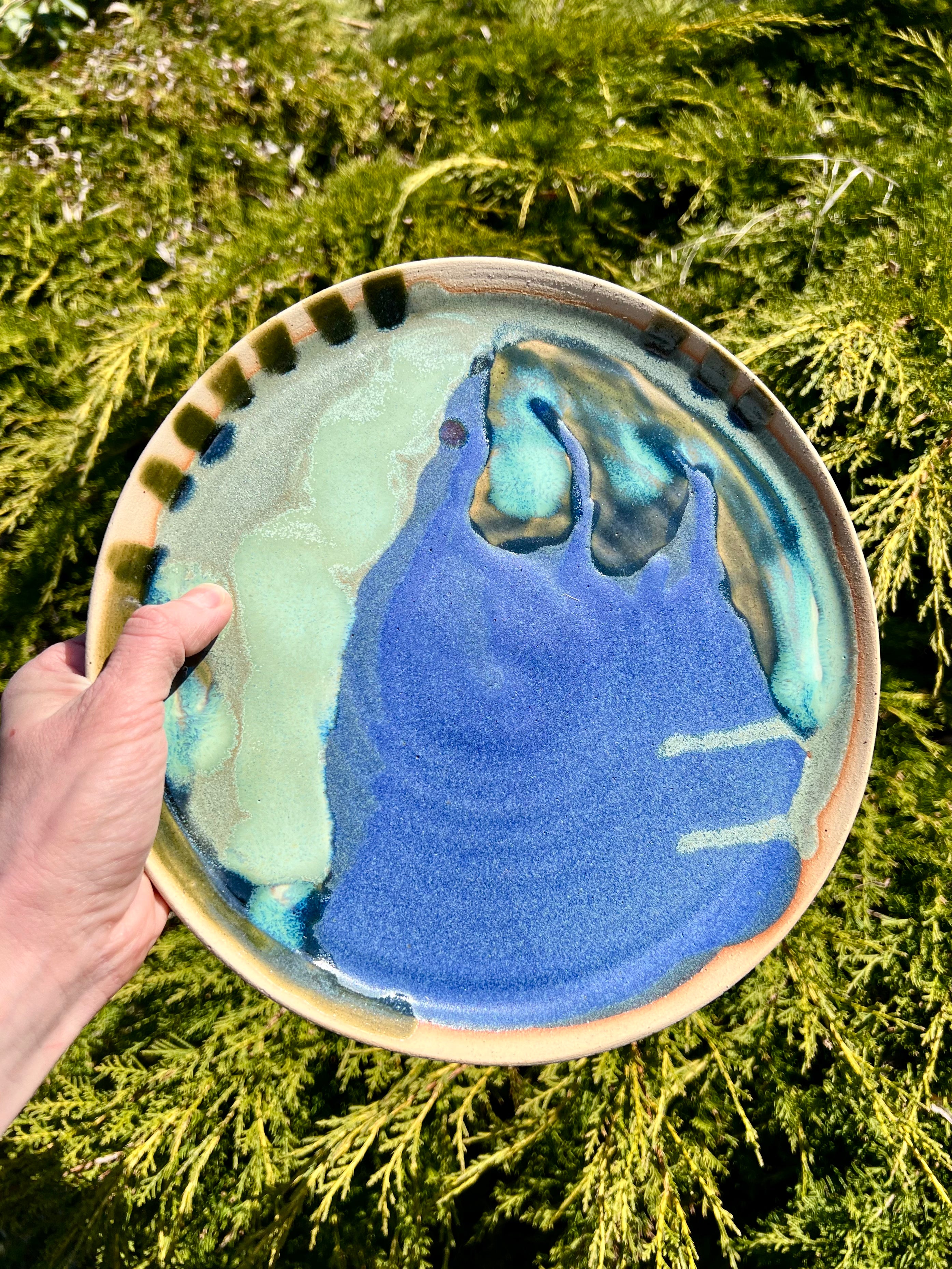 KOLORY PRZYRODY talerz obiadowy